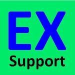 ロゴ：EXサポート